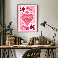 Queen of Spades Artistic Poster for Elegant Home Decor PosterGoat