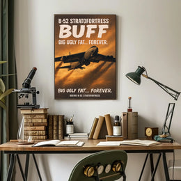 B-52 Stratofortress - BUFF Poster