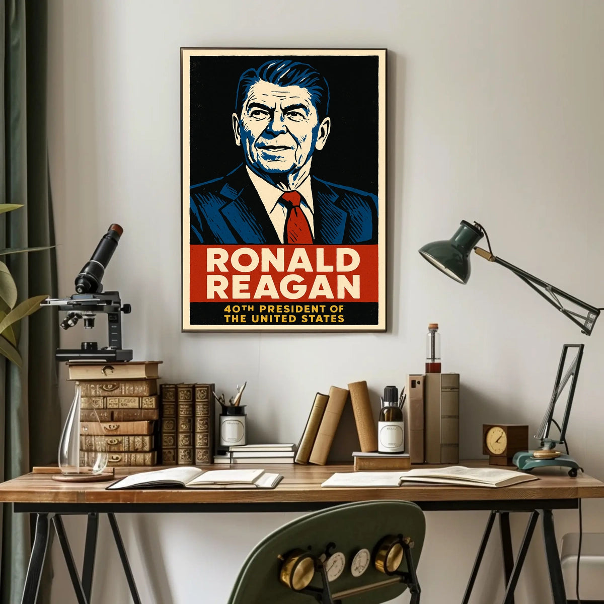 Ronald Reagan 40Th President Poster