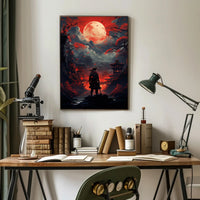 Samurai Under The Blood Moon Poster