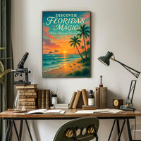 Discover Floridas Magic Poster