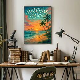 Discover Floridas Magic Poster
