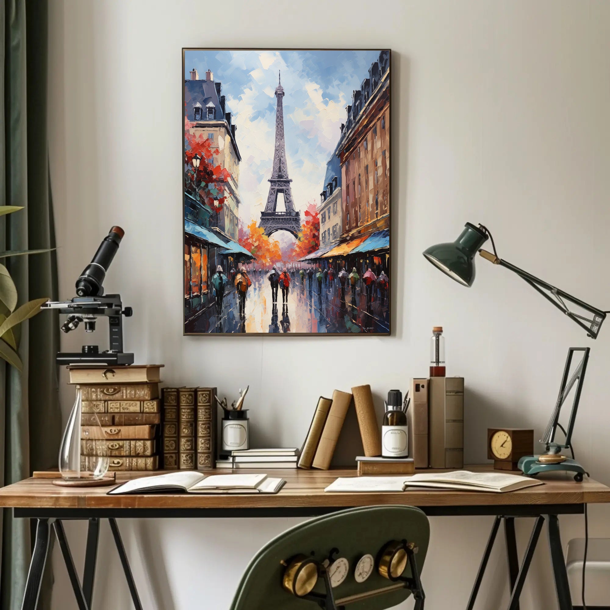 Autumn In Paris Poster