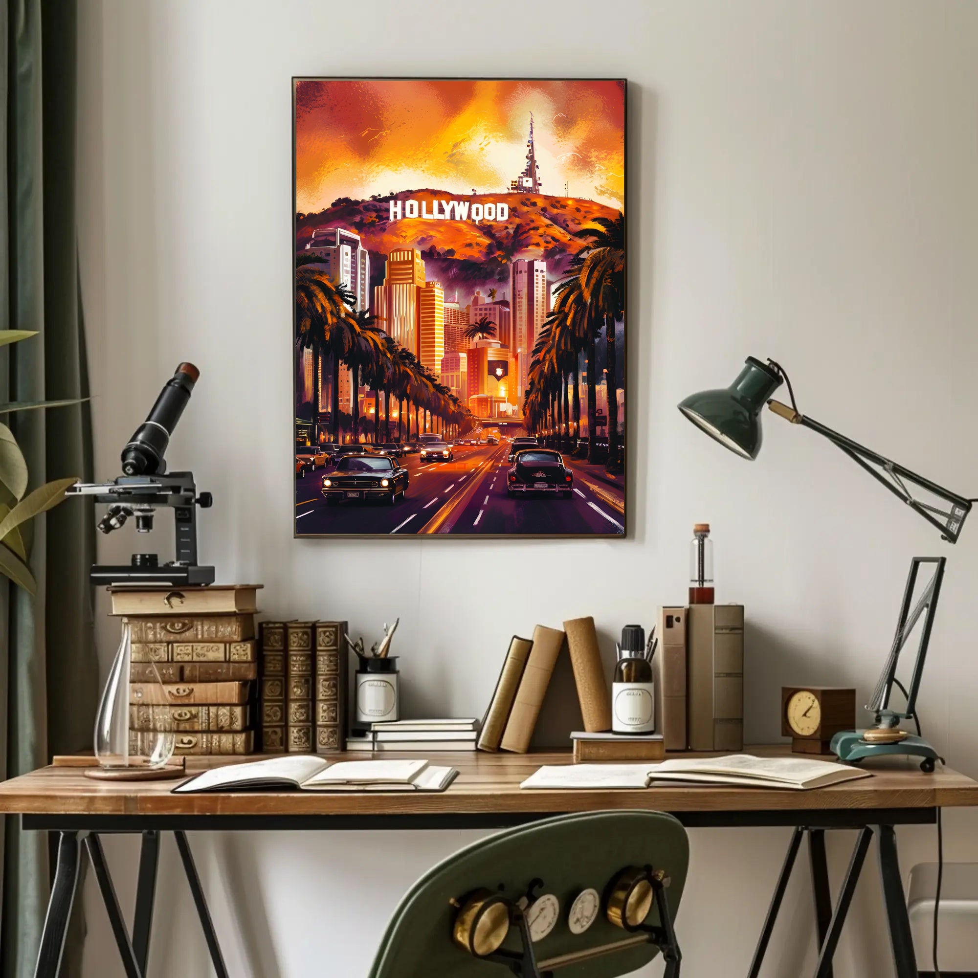 Hollywood Dreamscape Poster