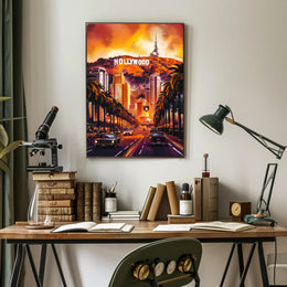 Hollywood Dreamscape Poster