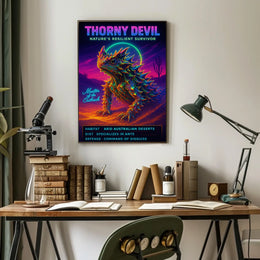 Thorny Devil NatureS Resilient Poster