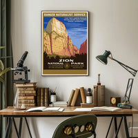 Zion National Park Explore Nature Poster PosterGoat