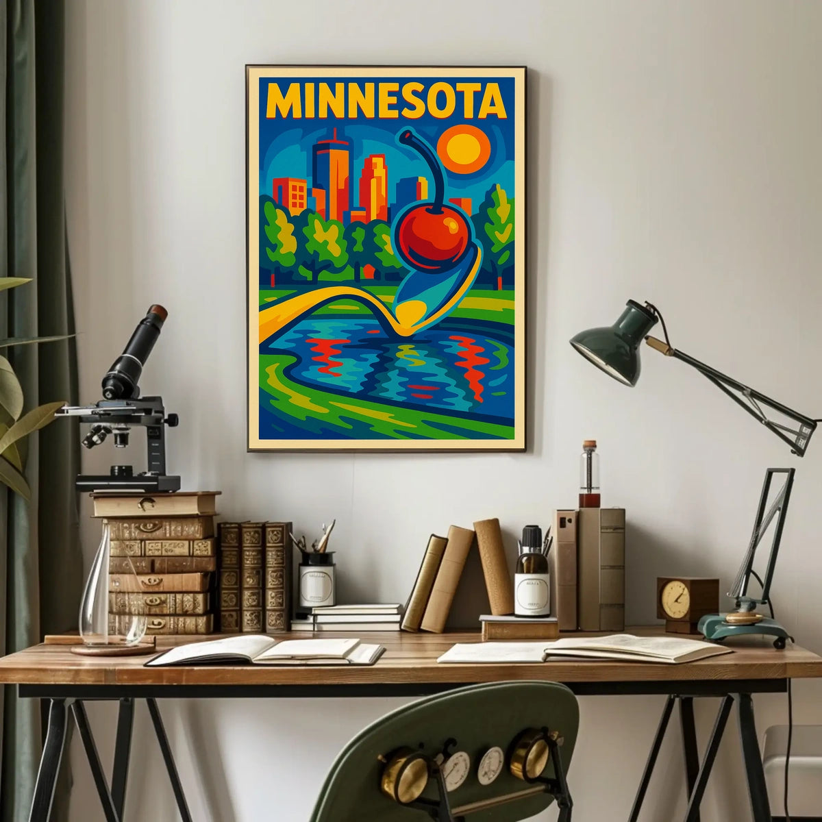 Minnesota Art Poster