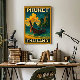 Phuket, Thailand Travel Poster