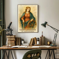 Saint Catherine of Alexandria Poster