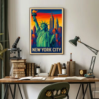 New York City Skyline Poster