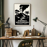 HawaiI Volcanoes National Park Poster