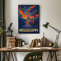 Mississippi Dreamscape Poster