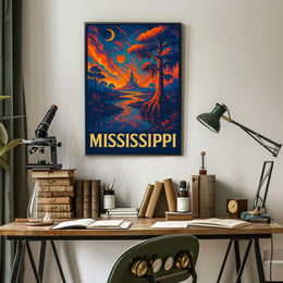Mississippi Dreamscape Poster