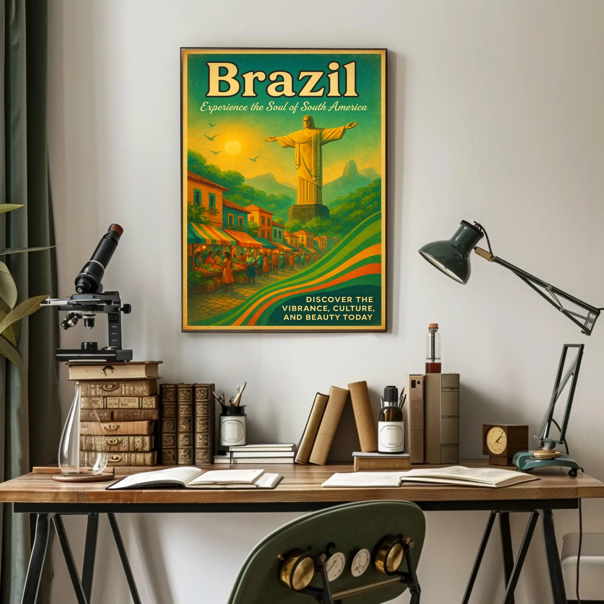 Discover Brazil Poster