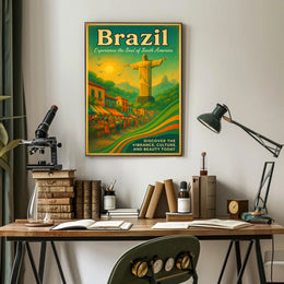 Discover Brazil Poster