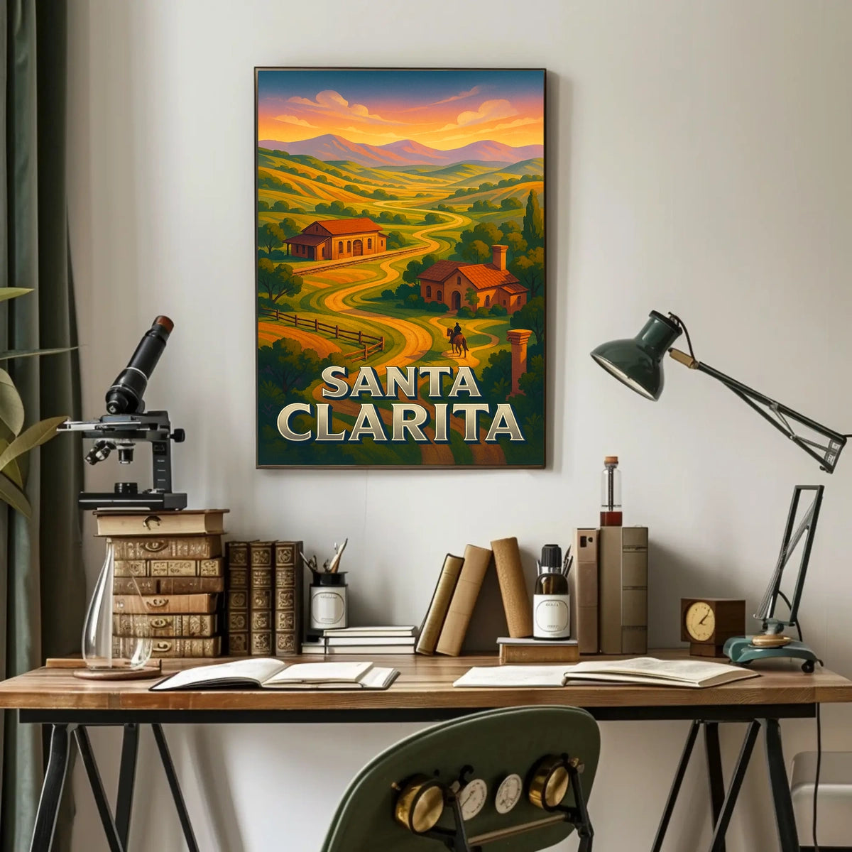 Santa Clarita Landscape Poster