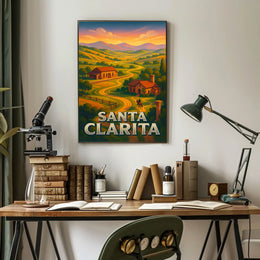Santa Clarita Landscape Poster