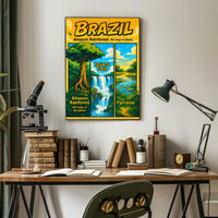 Discover Brazil's Natural Wonders Poster