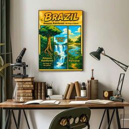 Discover Brazil's Natural Wonders Poster