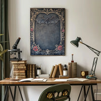 Gothic Bat Nightscape Artistic Abstract or Pop Culture Poster