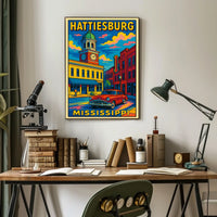 Hattiesburg, Mississippi Poster