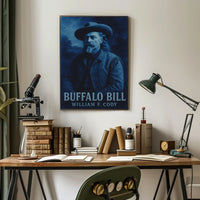 Buffalo Bill Western Heritage Art Print Cultural or Heritage Poster