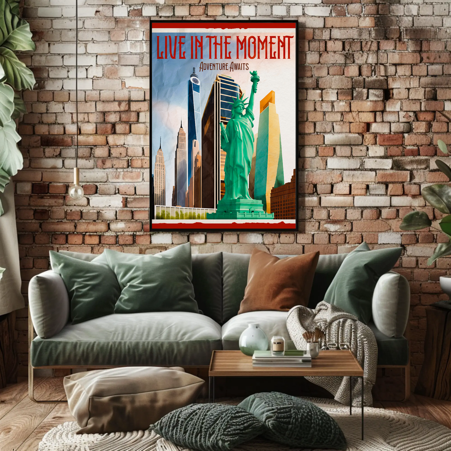 Vintage Poster New York City Liberty