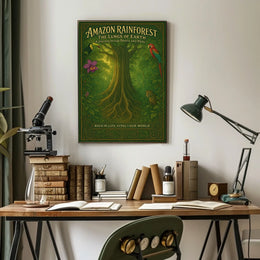 Amazon Rainforest The Lungs of Earth Poster