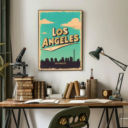 Vintage Los Angeles Poster
