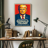Donald Trump 47Th President Poster