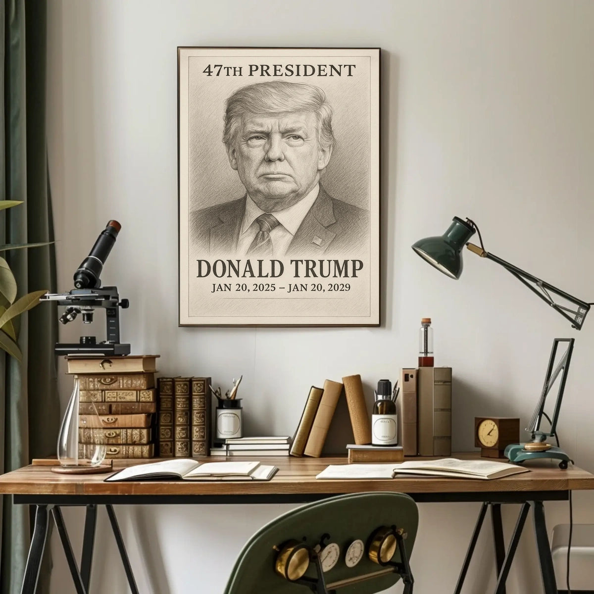 Donald Trump 47th President Poster