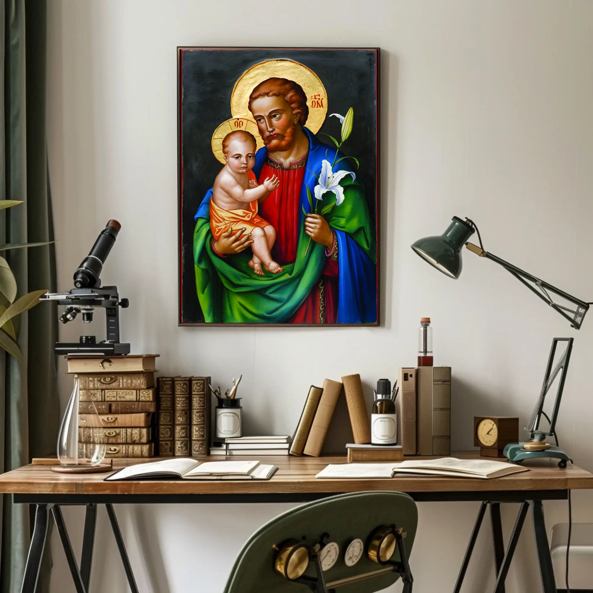 Iconic Religious Imagery Poster