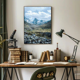 Majestic Mountain Landscape Poster