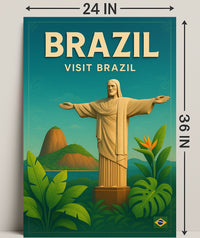 Discover Brazil Poster PosterGoat