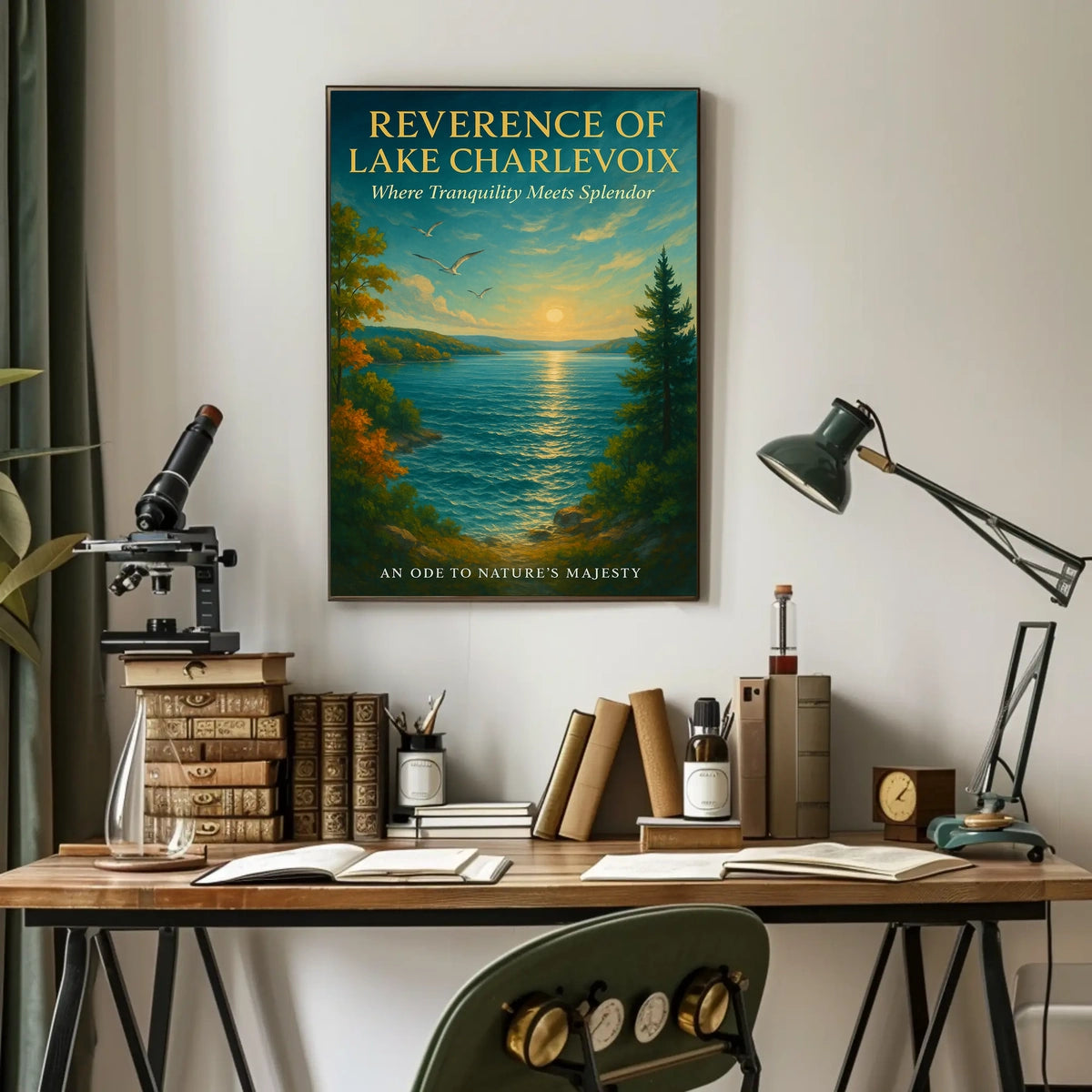 Reverence Of Lake Charlevoix Poster