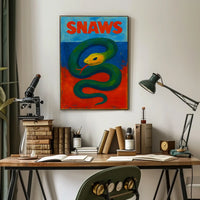 Snaws Serpentine Art Poster