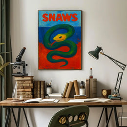 Snaws Serpentine Art Poster