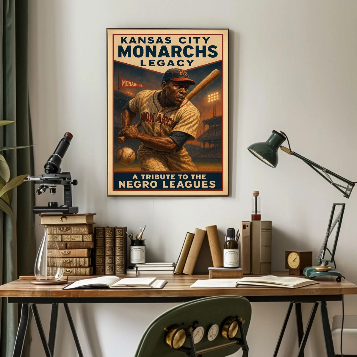 Kansas City Monarchs Legacy Poster