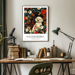 William Morris Vintage Arts and Crafts Animal Poster