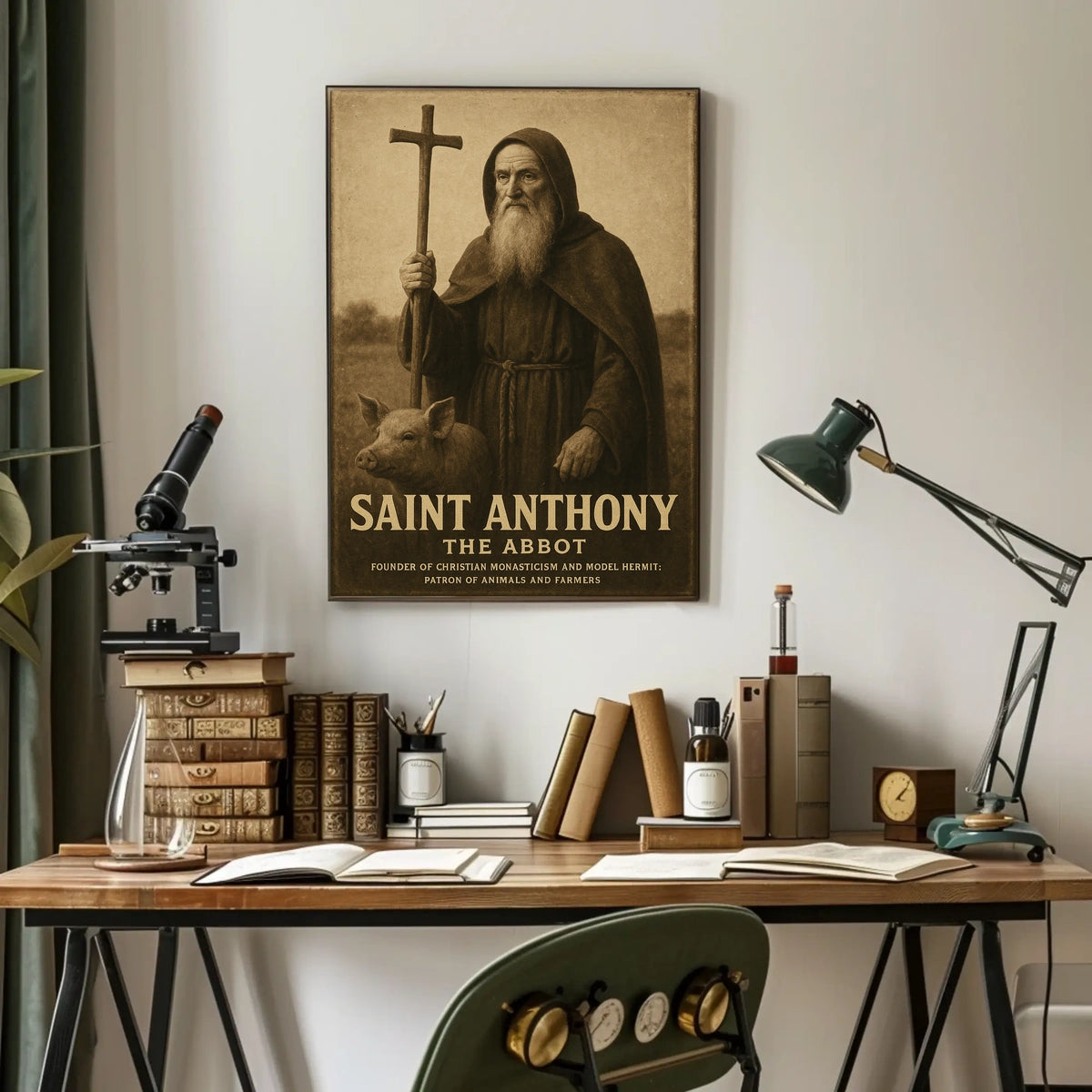 Saint Anthony The Abbot Poster
