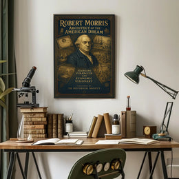 Robert Morris Architect of the American Dream Poster