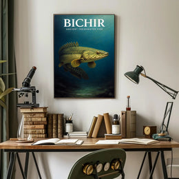 Bichir Ancient Freshwater Fish Poster PosterGoat