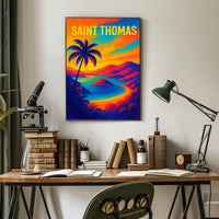Saint Thomas Tropical Getaway Poster