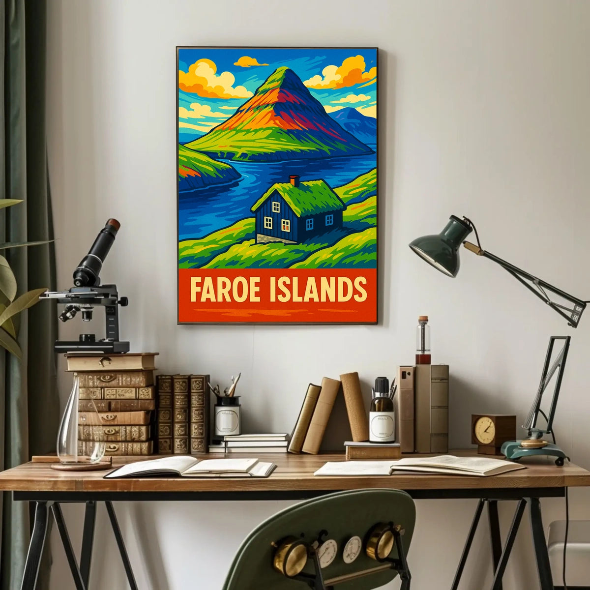 Faroe Islands Scenic Poster
