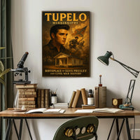 Tupelo, Mississippi Birthplace Of Poster