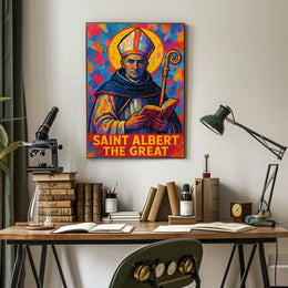 Saint Albert The Great Poster