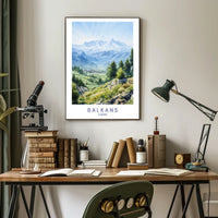 Balkans Albania Poster