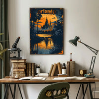 Orlando at Dusk Poster