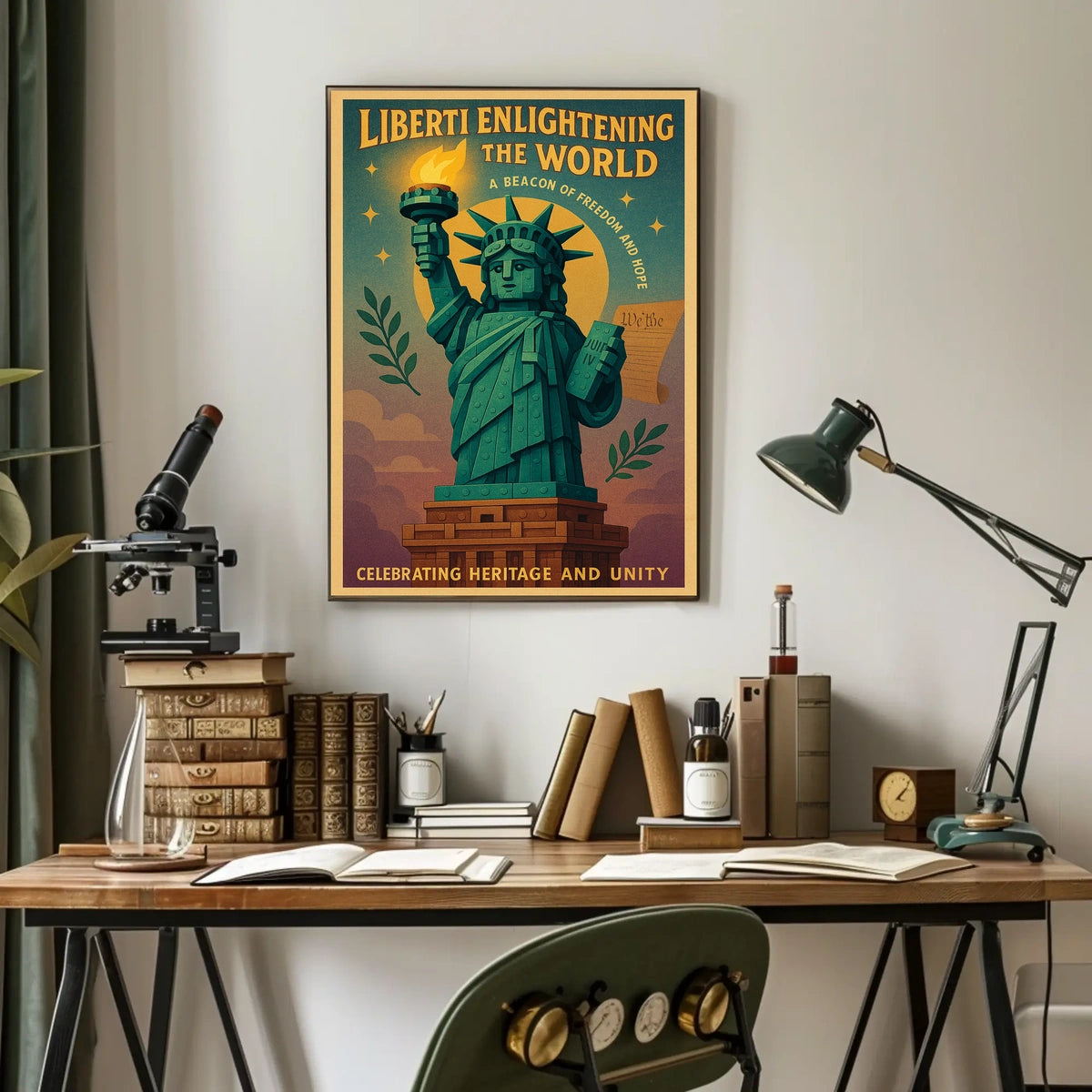Liberty Enlightening the World Cultural or Heritage Poster